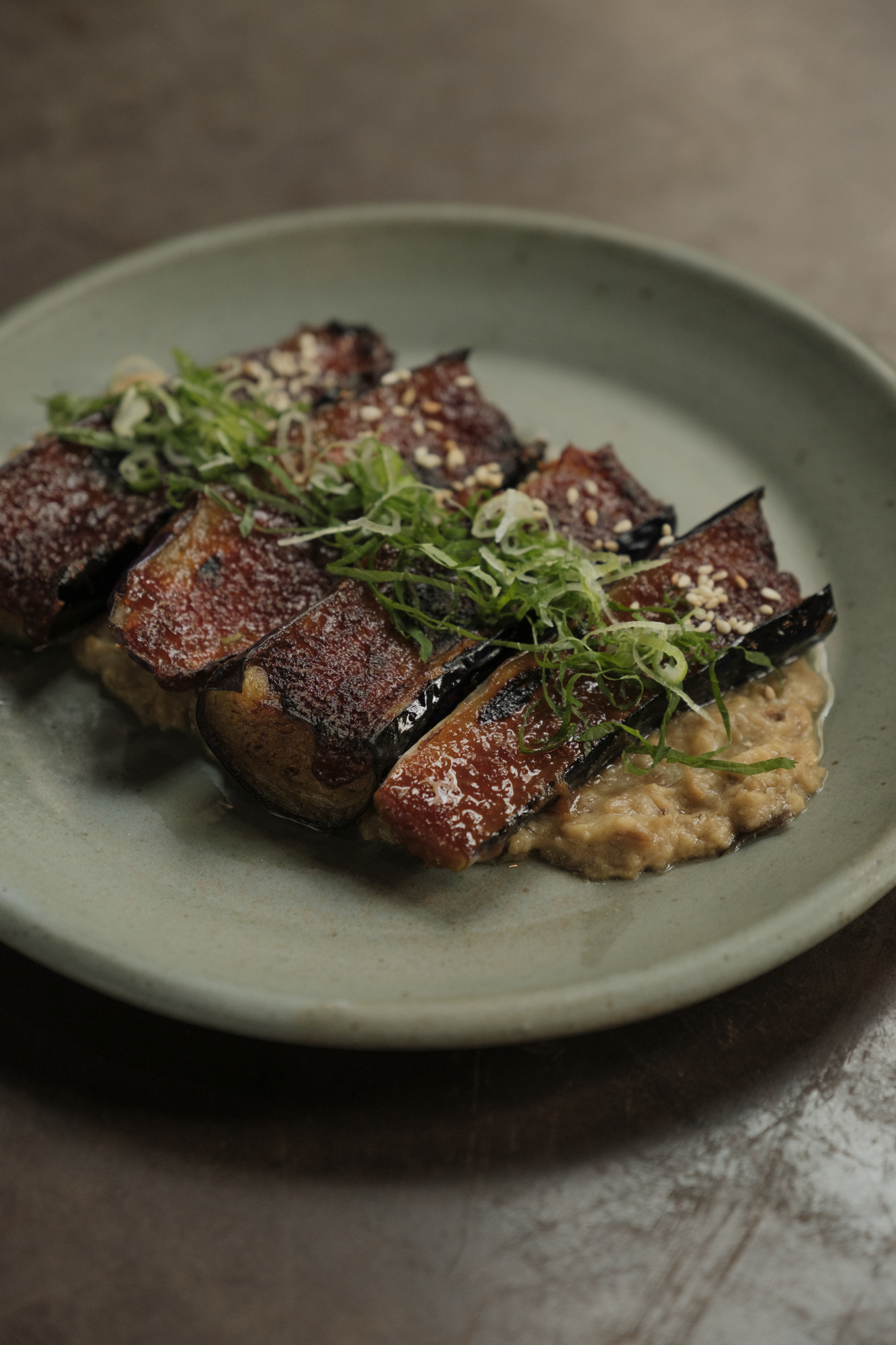 miso grilled eggplant